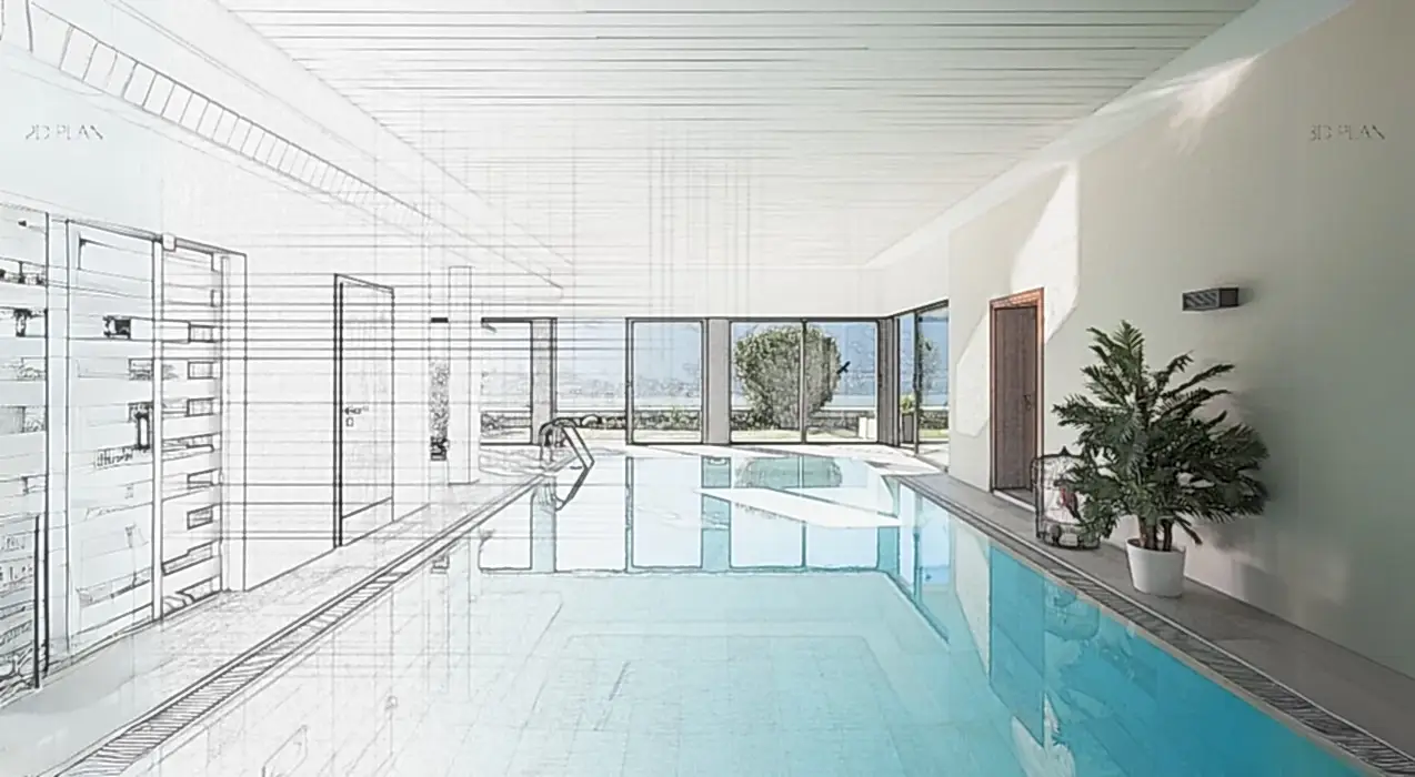 swimming pool design in 2d and 3d plans (1)