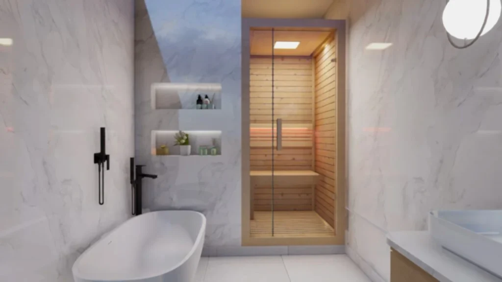lux solo infrared sauna