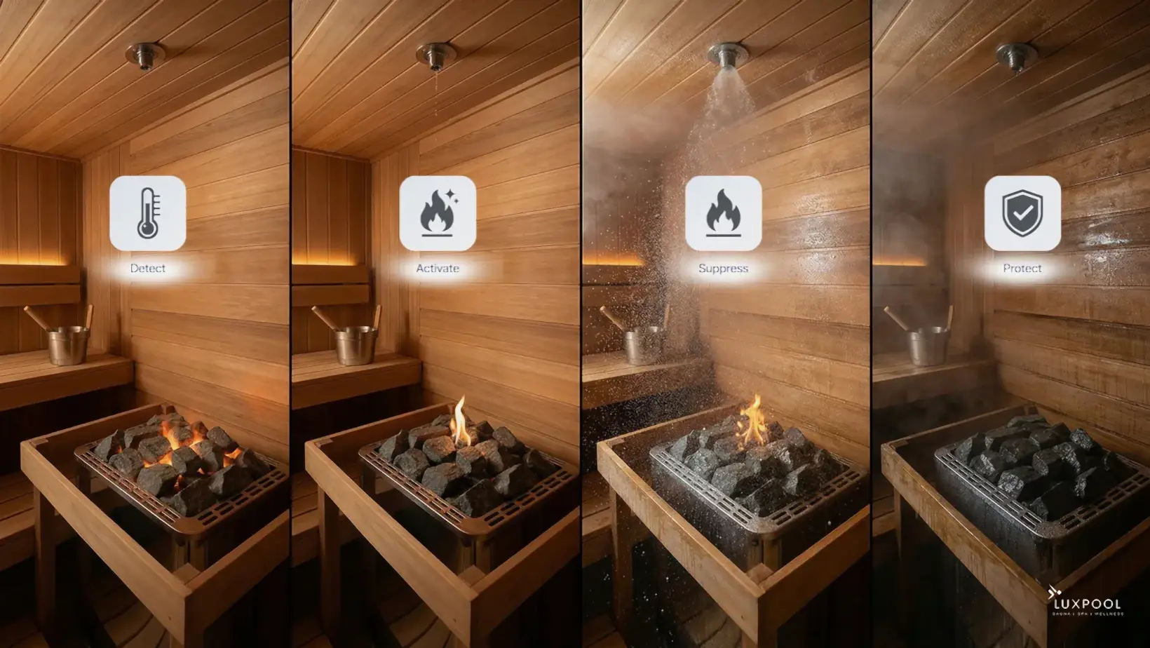 fire suppression how system work by luxpool