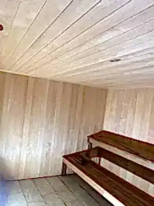 bespoke sauna and fire suppression system installation by luxpool 11