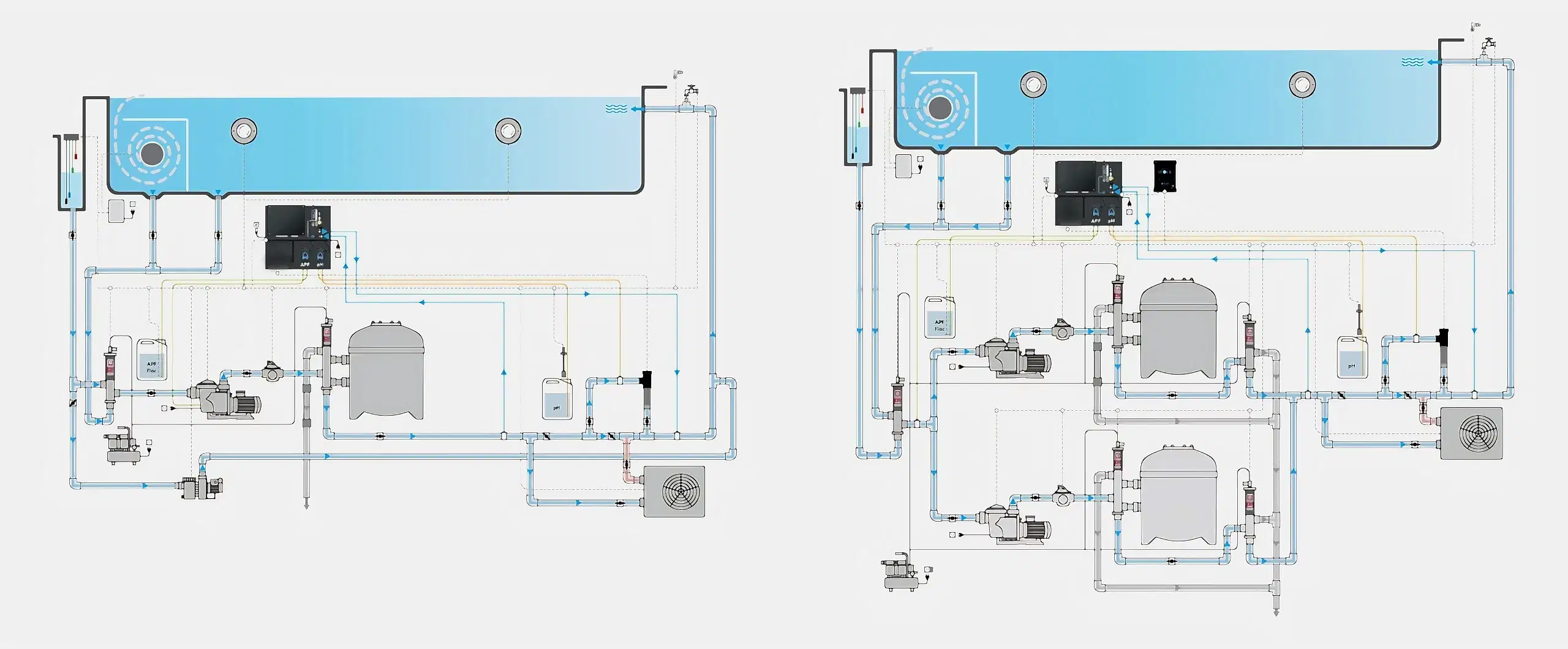 chlorine free swimming pool system by luxpool swim in a drinking water