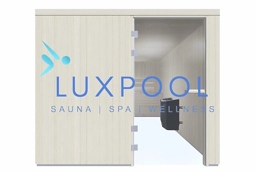 commercial bespoke sauna design by luxpool