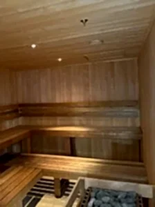 bespoke commercial sauna build by luxpool in london uk 3