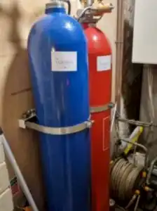 sauna fire suppression installed by luxpool